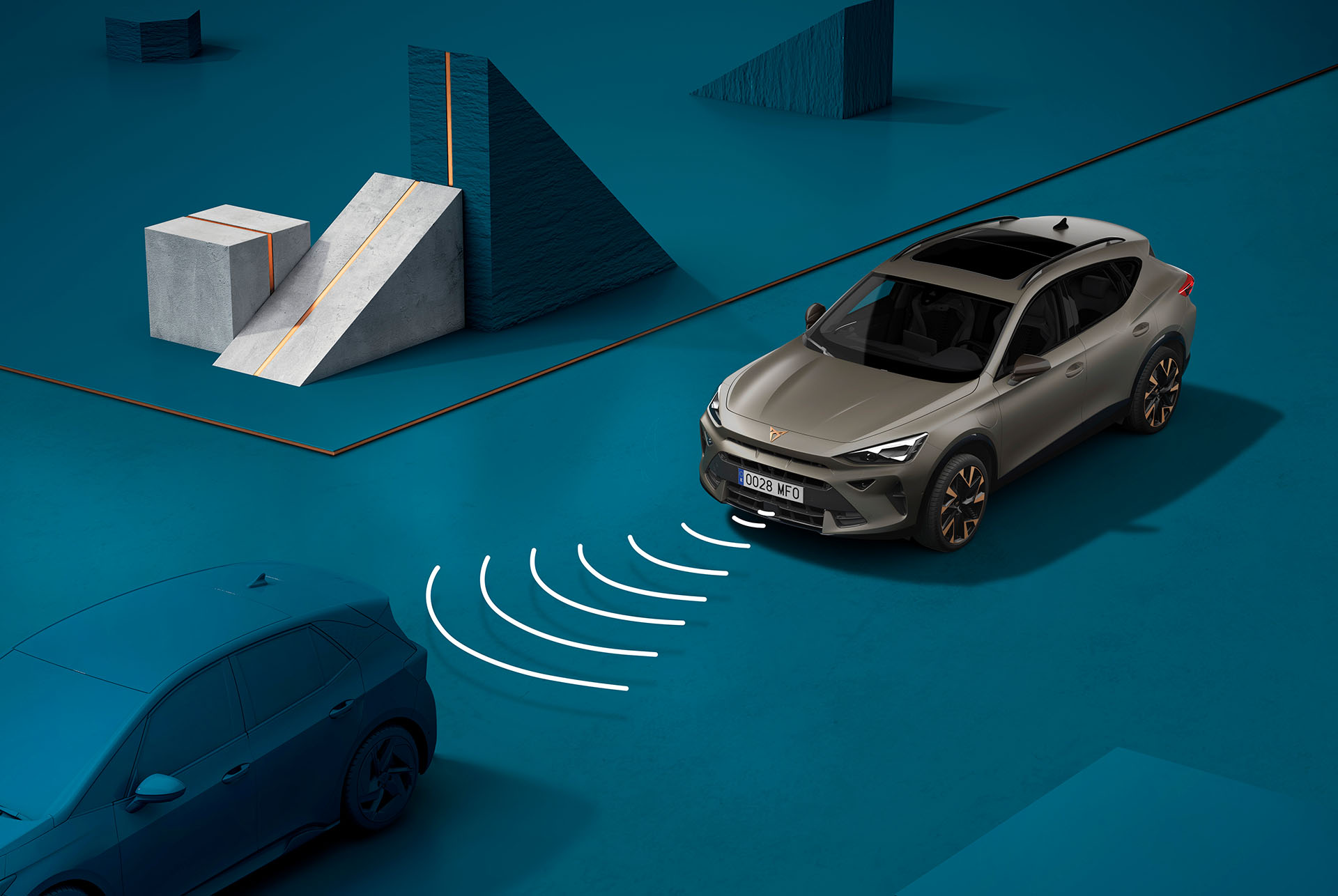 Com utilitzar el nou Cupra Formentor 2024 i el sistema de control de creuer adaptatiu, demostració visual.