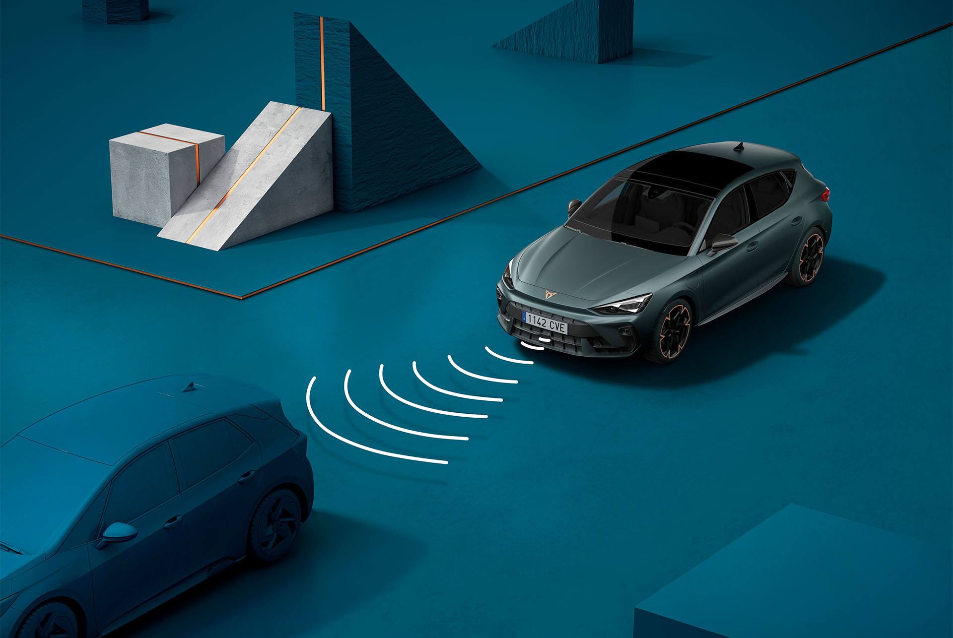 Com utilitzar el sistema de control de creuer adaptatiu del nou Cupra Leon Sportstourer 2024, demostració visual. 